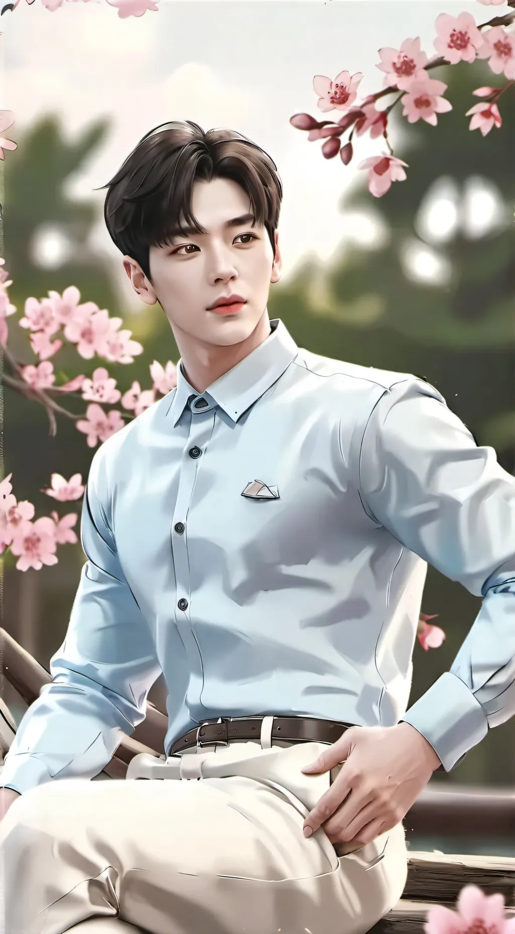 ai character: harley  background