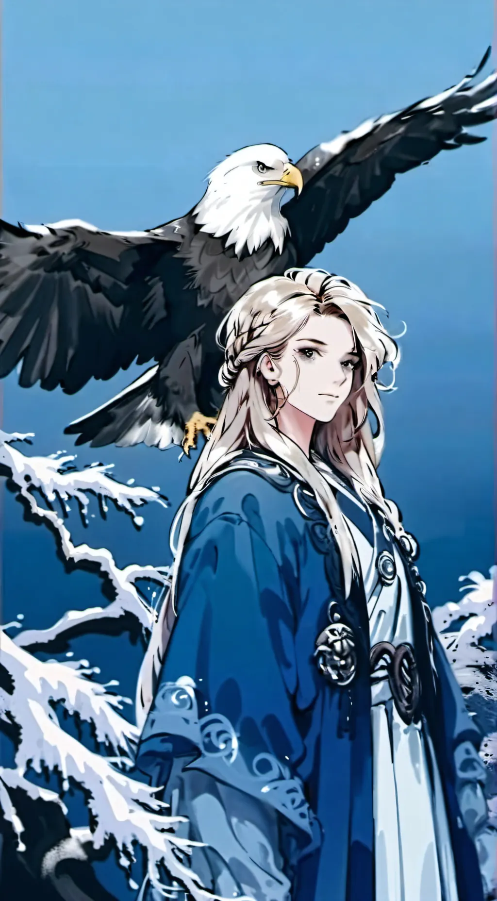 ai character: Ravenclaw Girls background