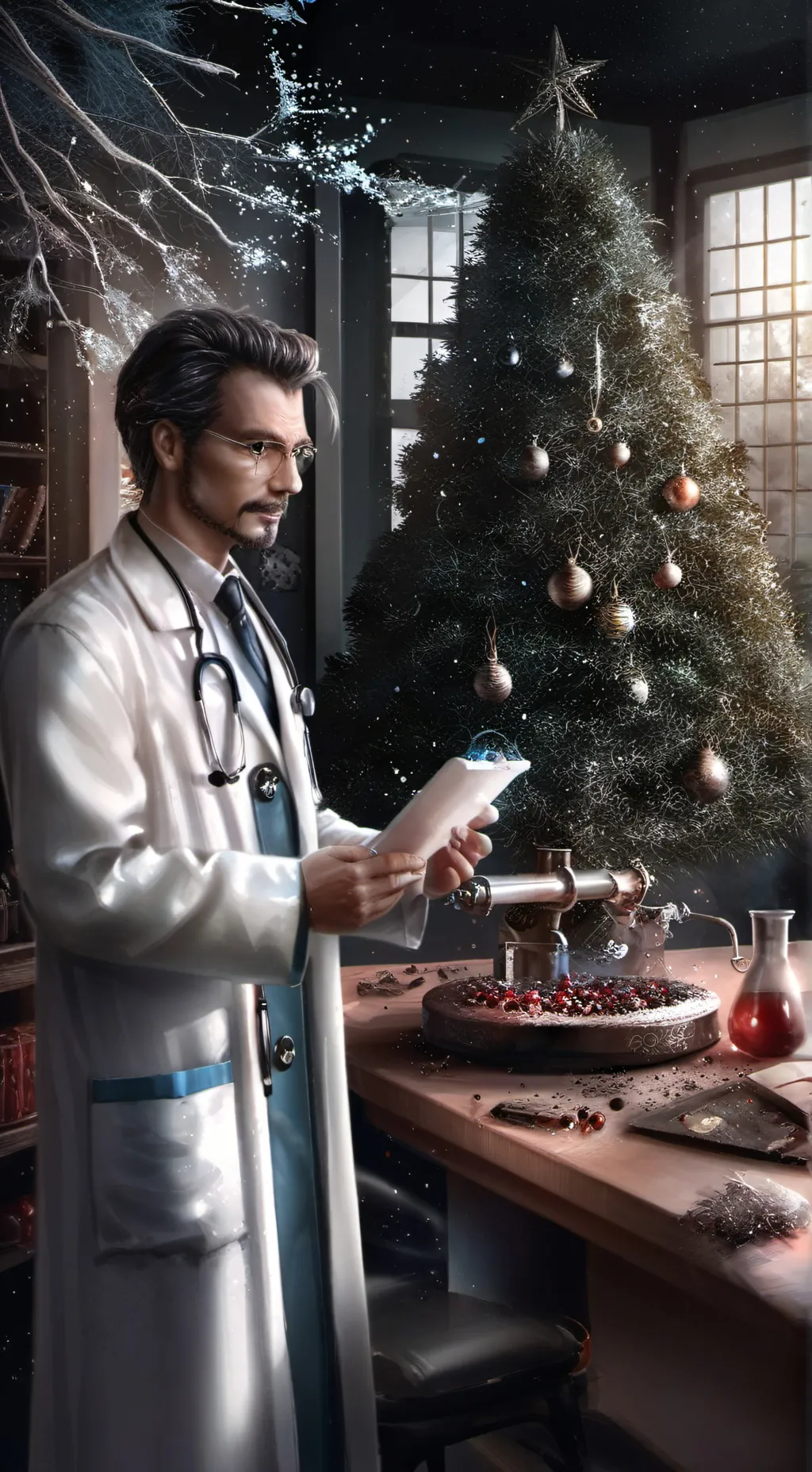 ai character: doctor kidnapper  background