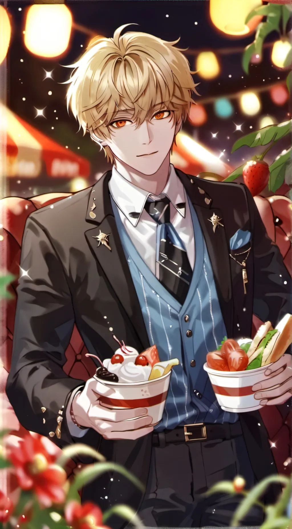 ai character: Oliver background