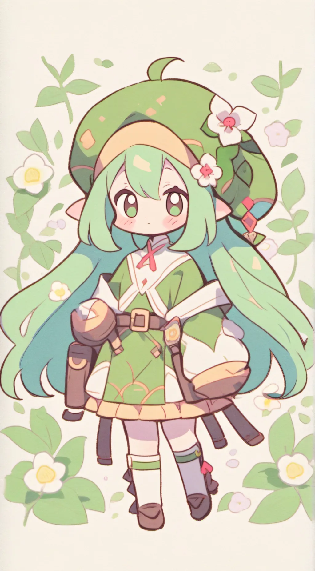 ai character: neko noob  background