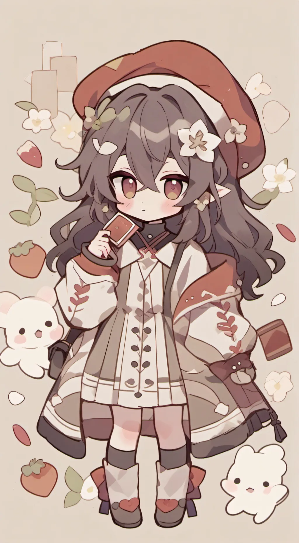 ai character: Bakugos donuts background