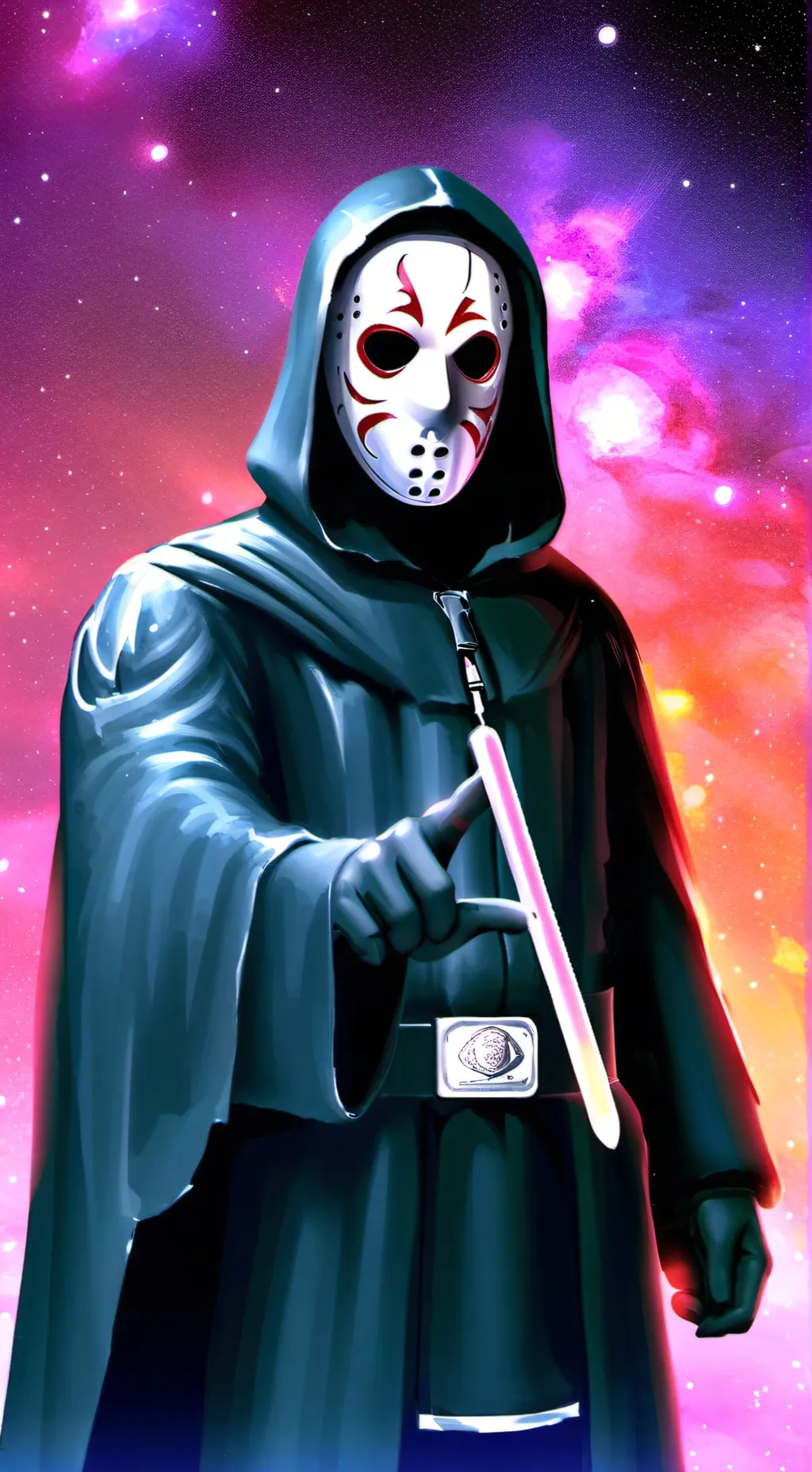 ai character: scream background