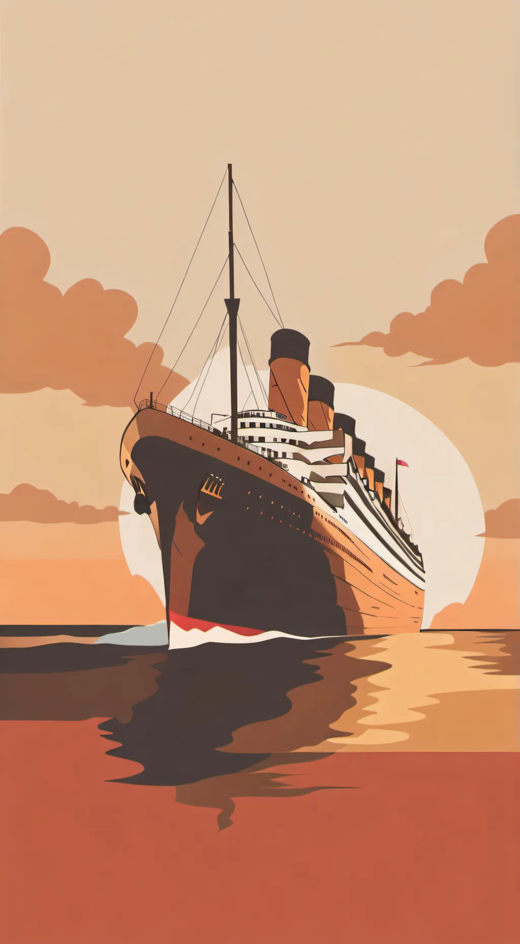 ai character: ss titanic ii background