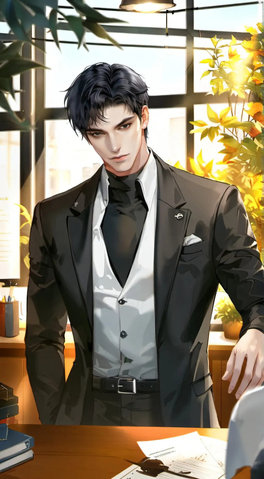 ai character: Liam background