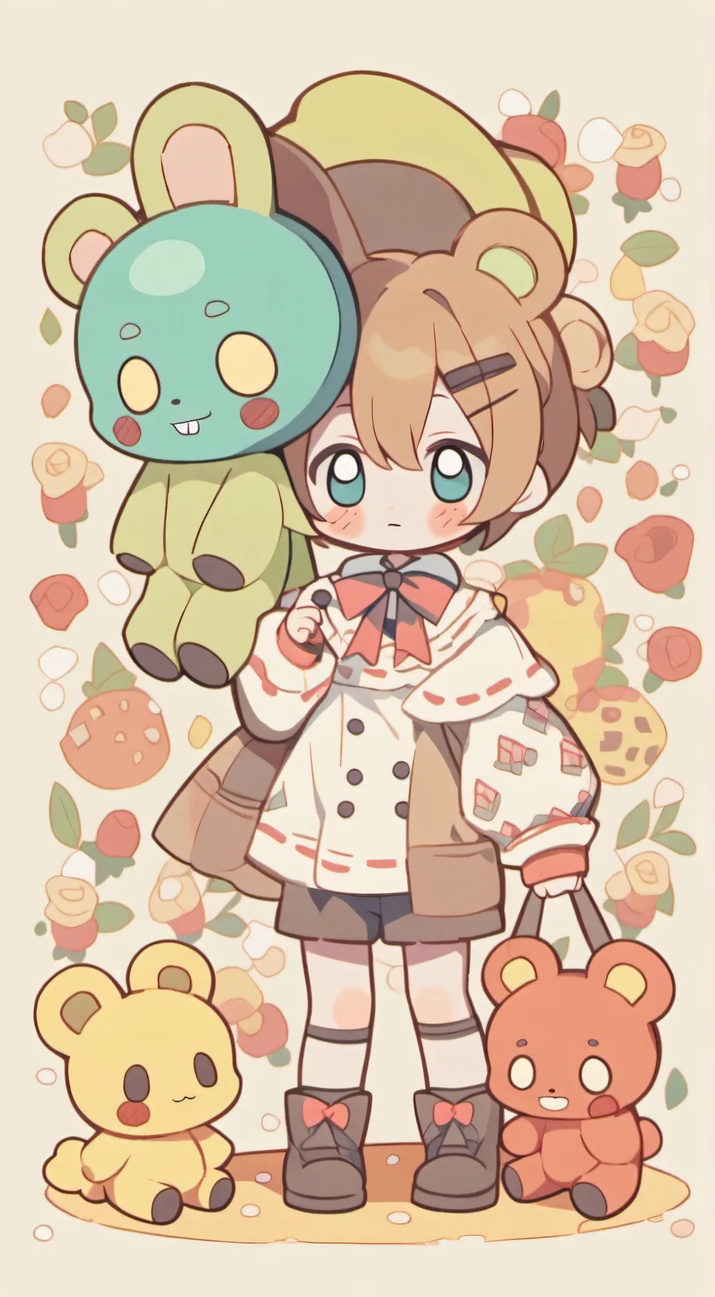 ai character: missing children  background