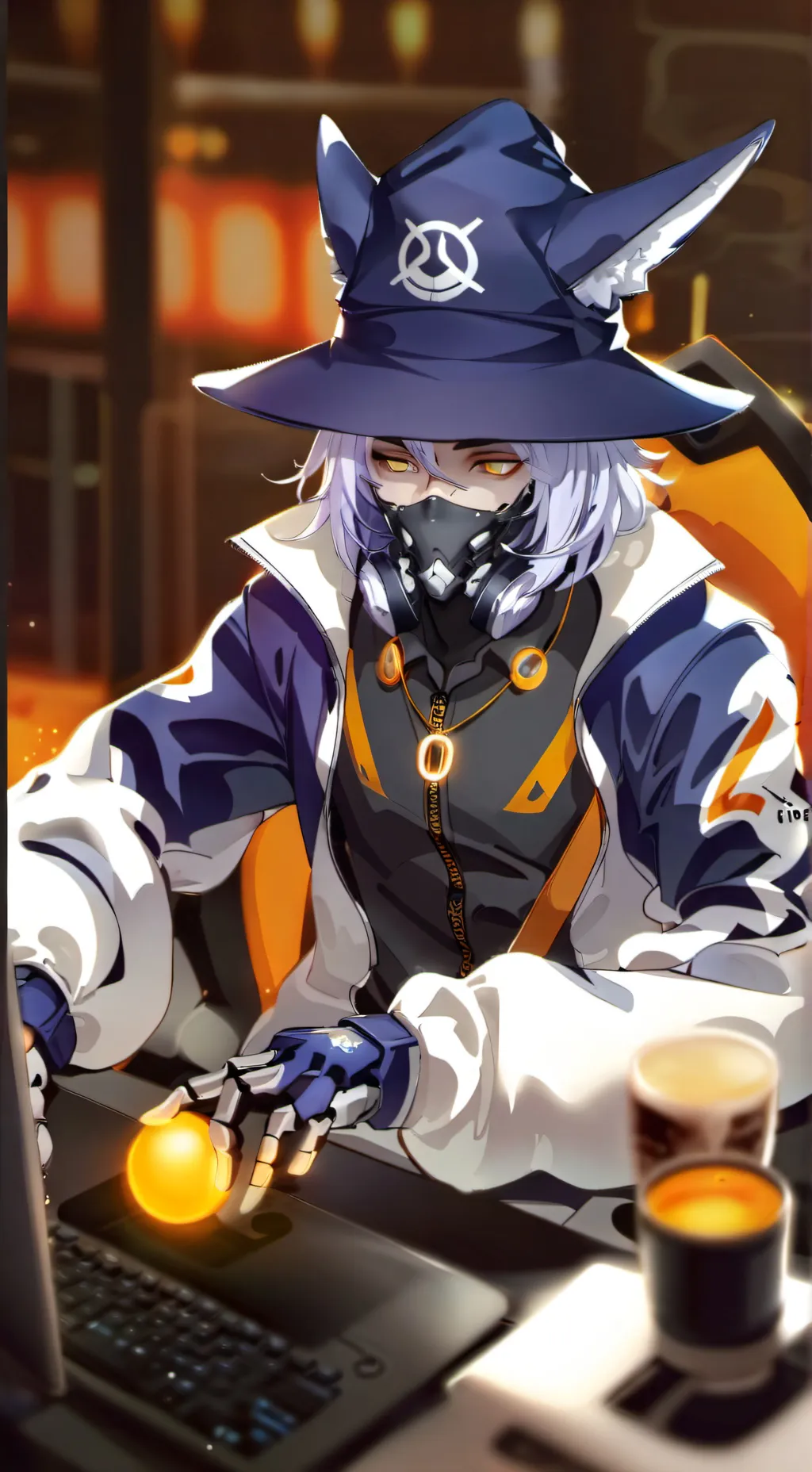 ai character: Maxine background