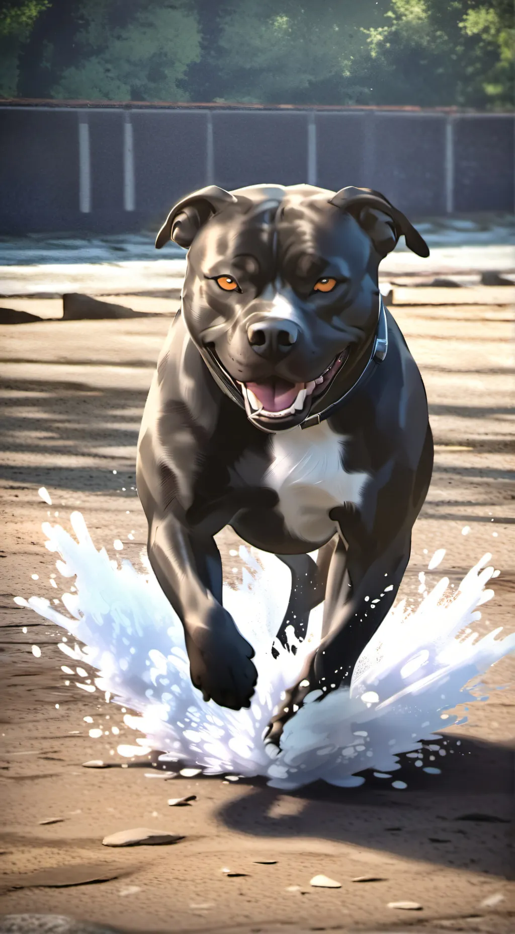 ai character: 🐶Bonnie the dog🐶 background