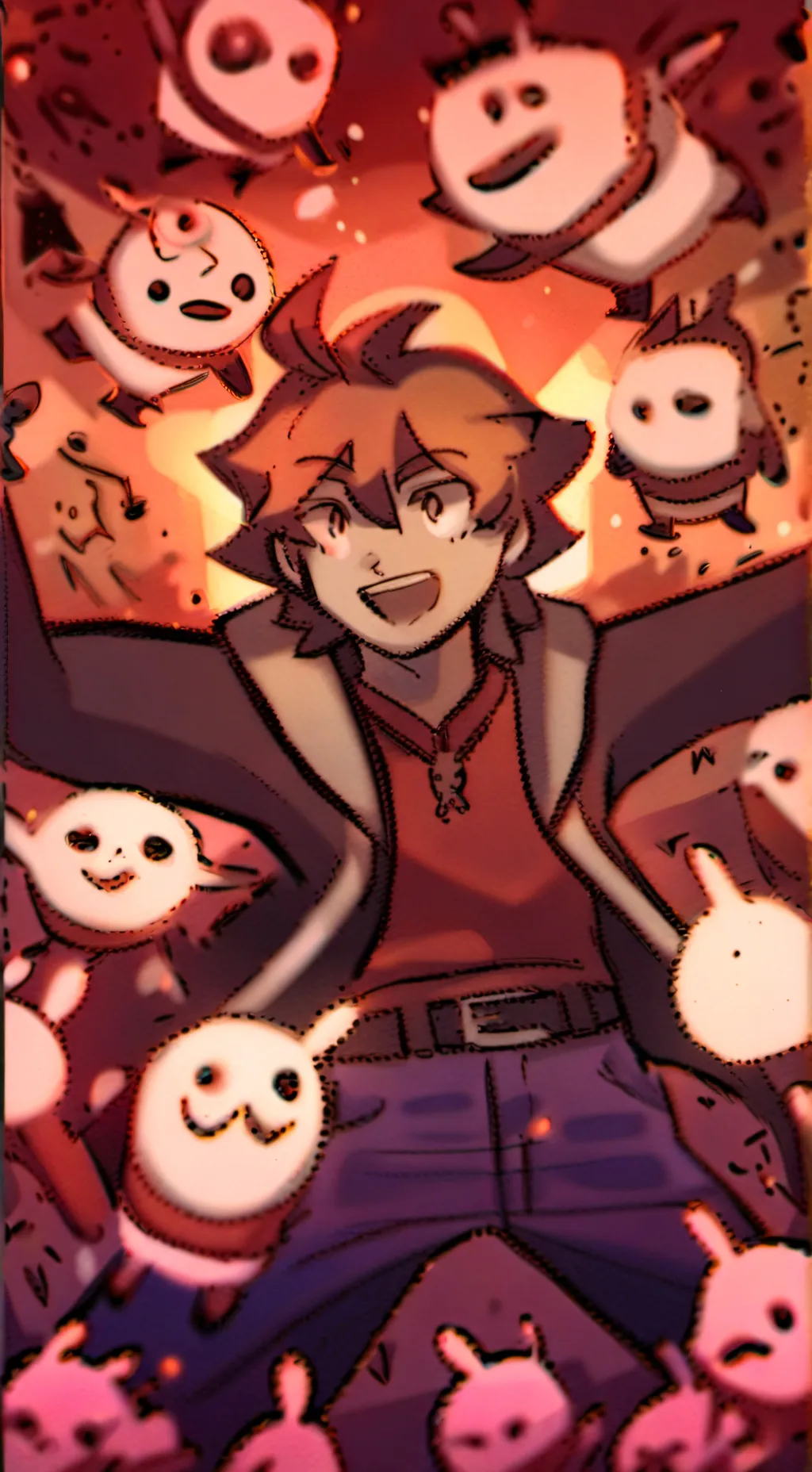 ai character: Wildlife background