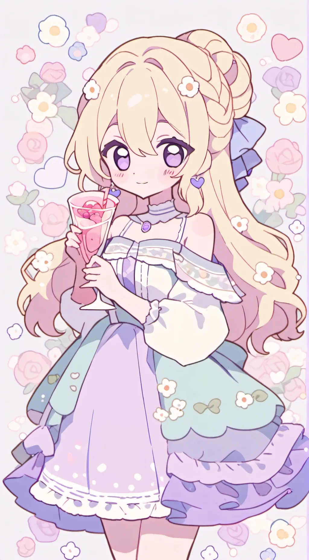 ai character: bella🐇 background