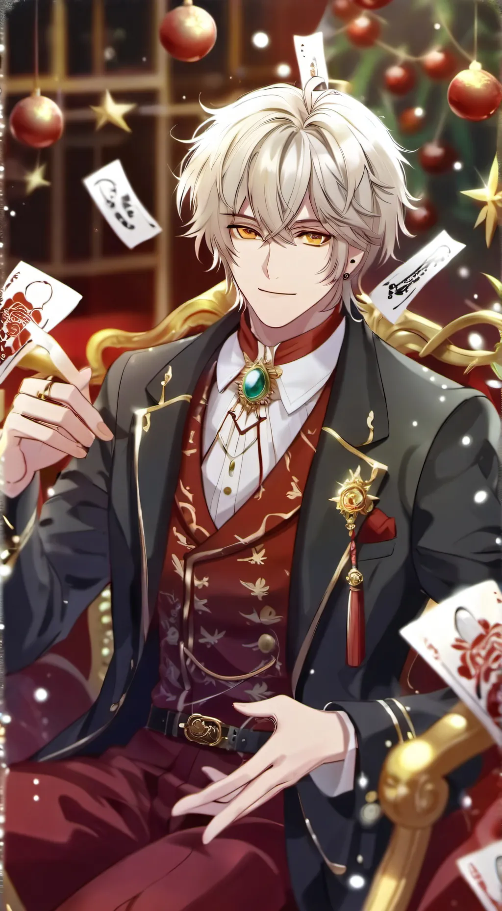 ai character: Leo background