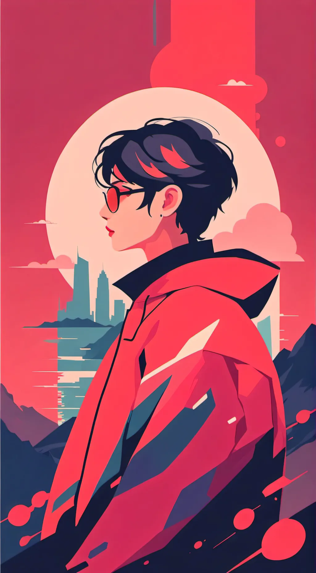 ai character: 🫐Muichiro🫐 background