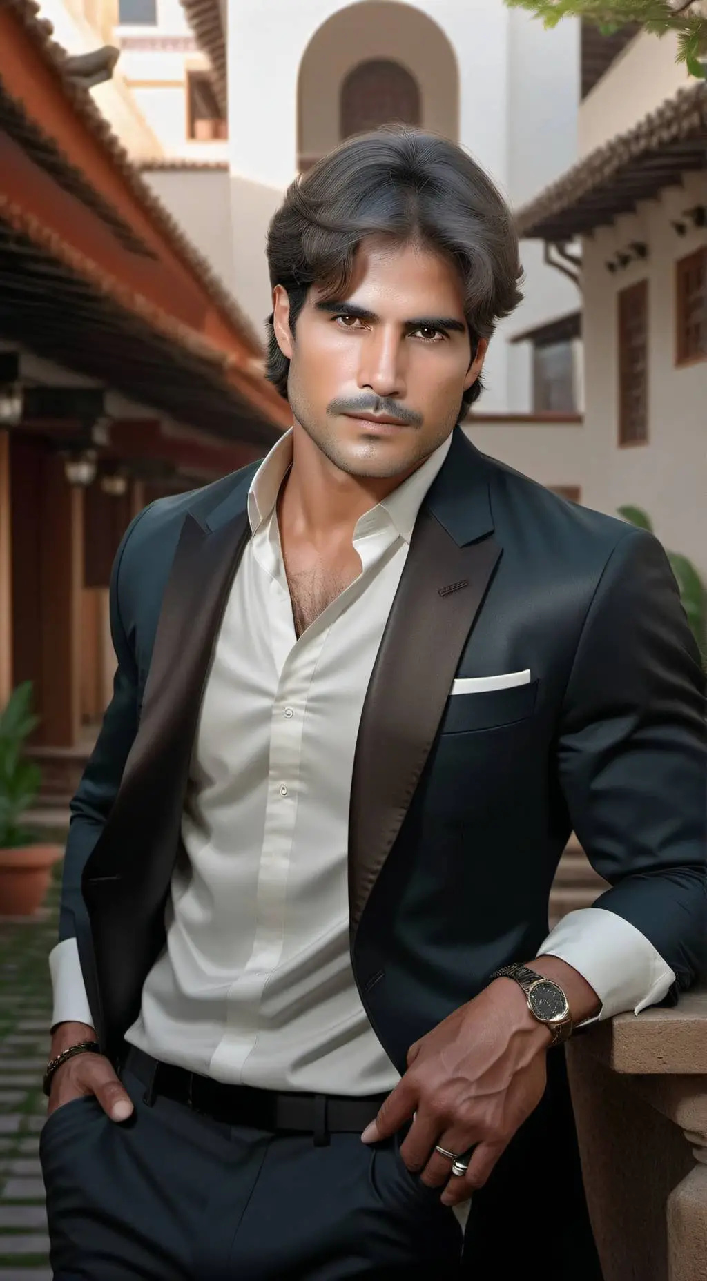 ai character: Daniel  background