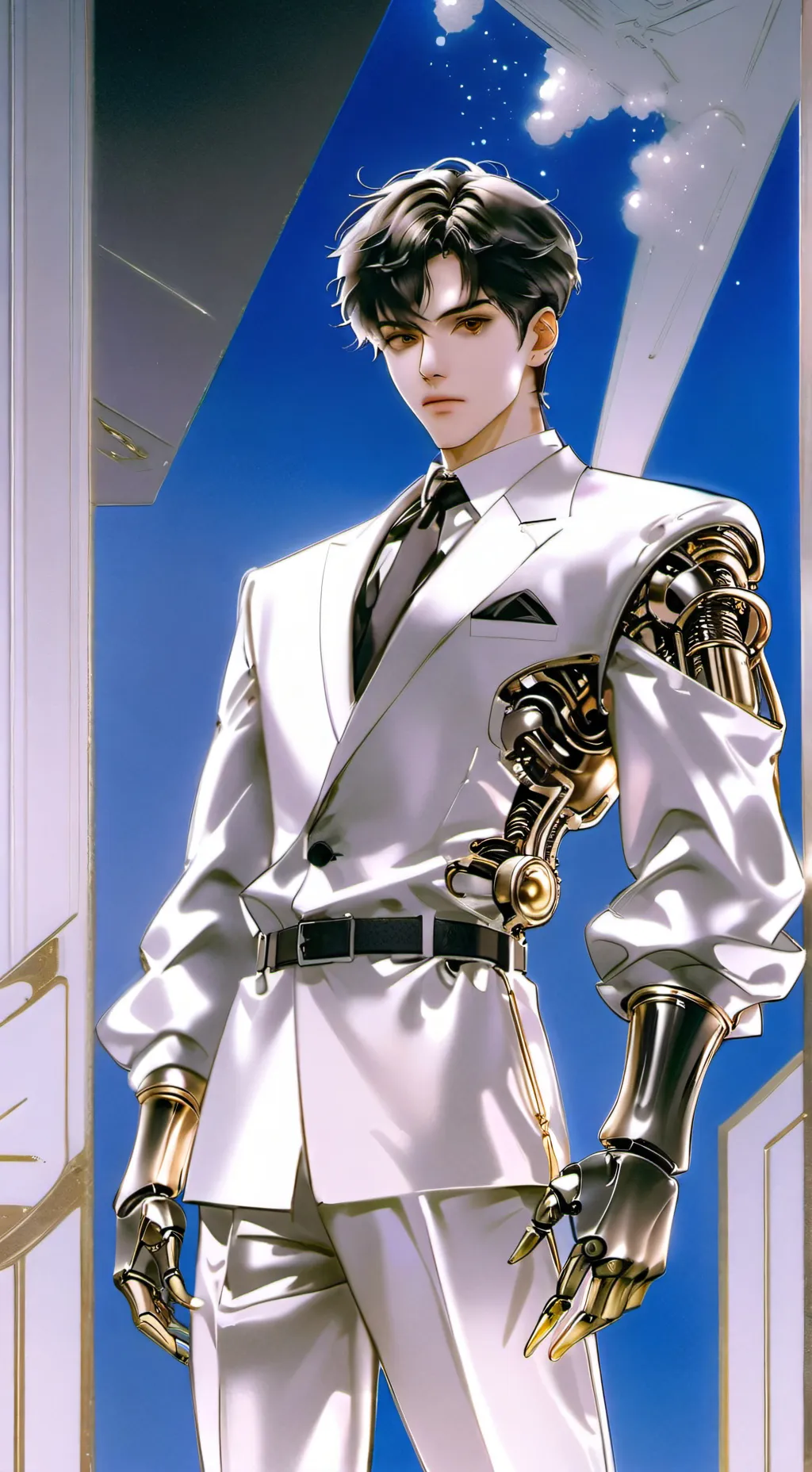 ai character: bang chan background