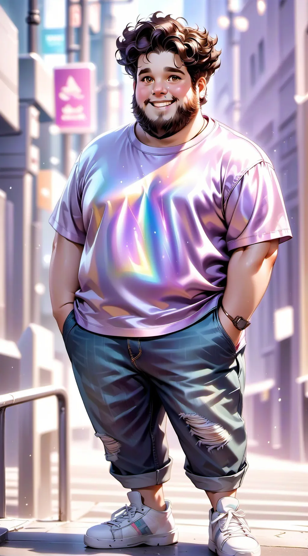 ai character: Nick background