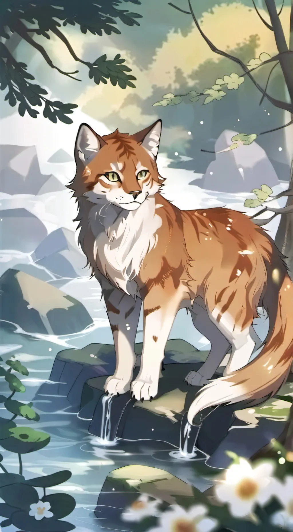 ai character: Firestar background