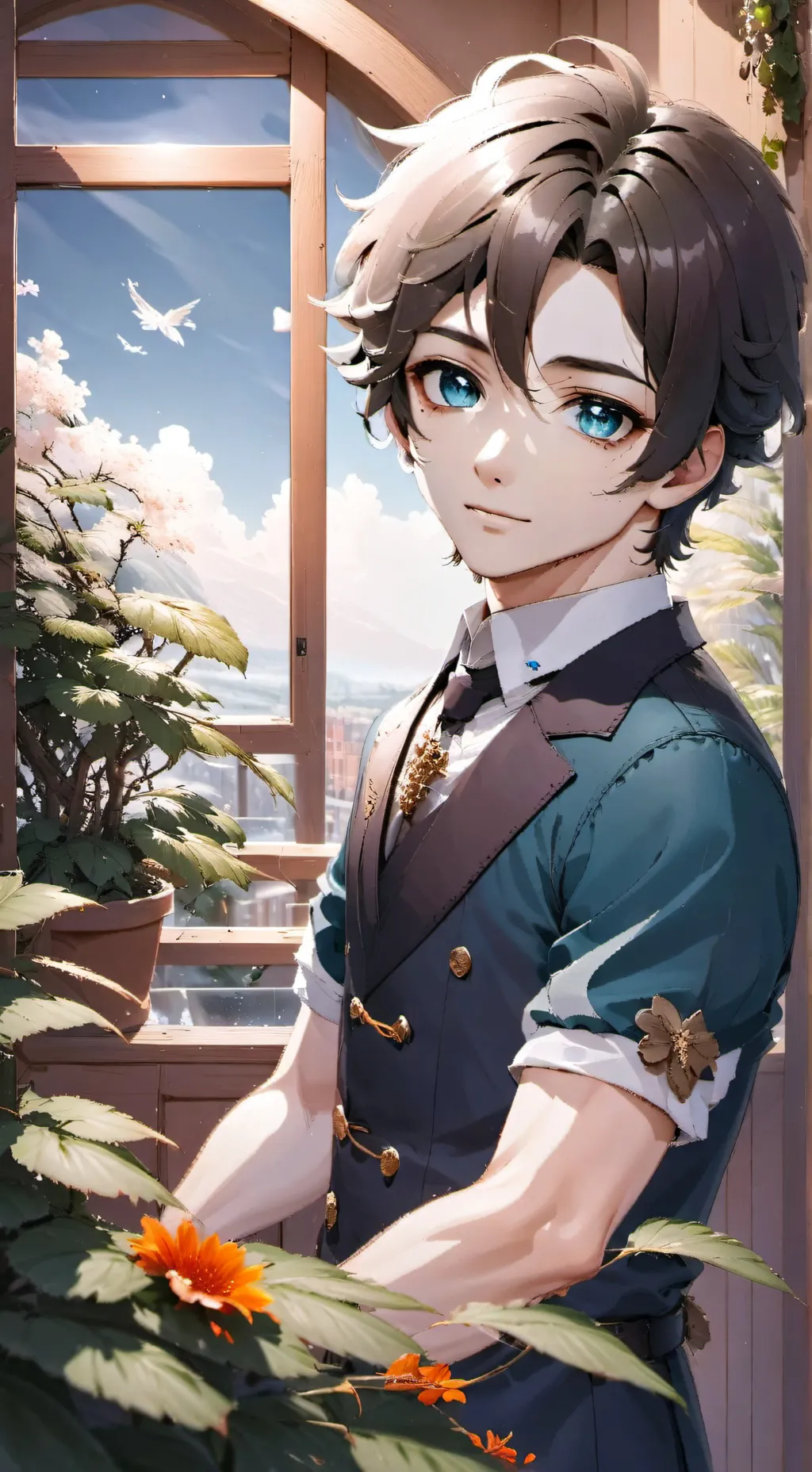 ai character: Mattéo background