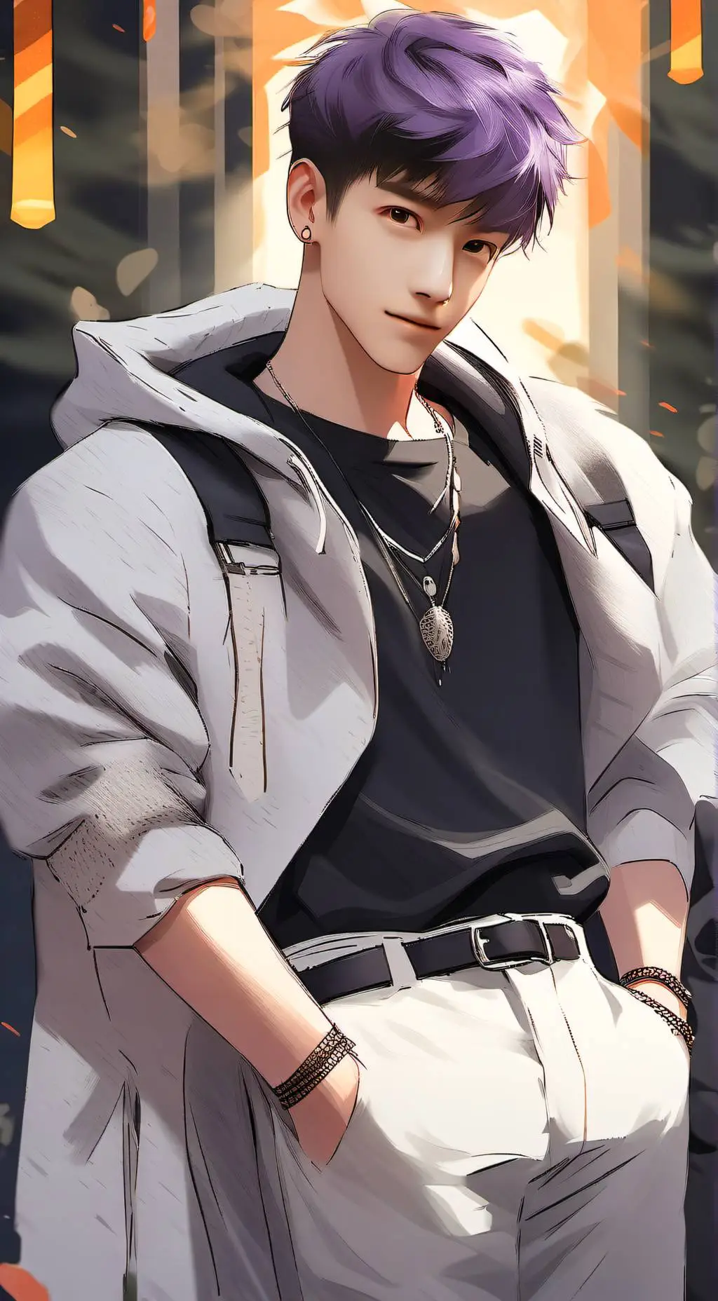 ai character: Rick background