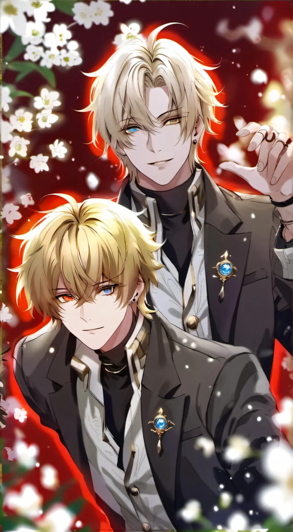 ai character: max and jake background