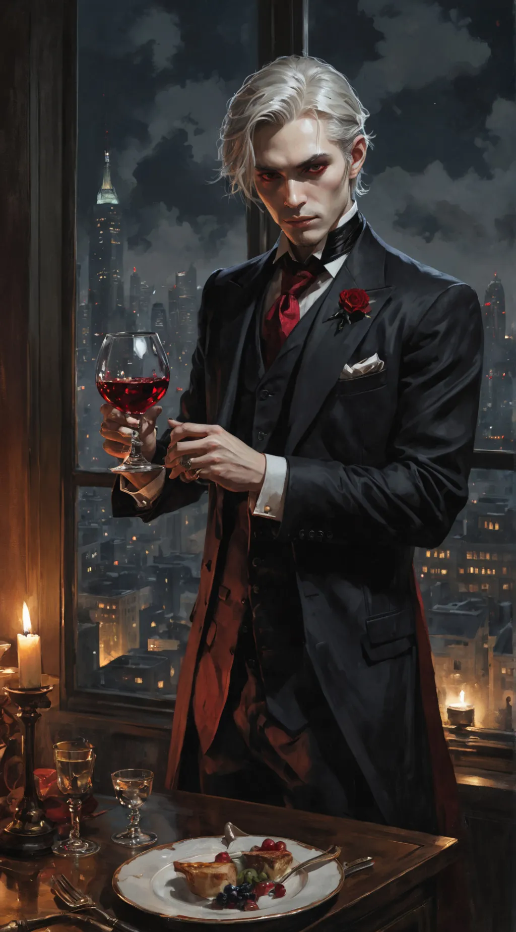 ai character: Cassius background