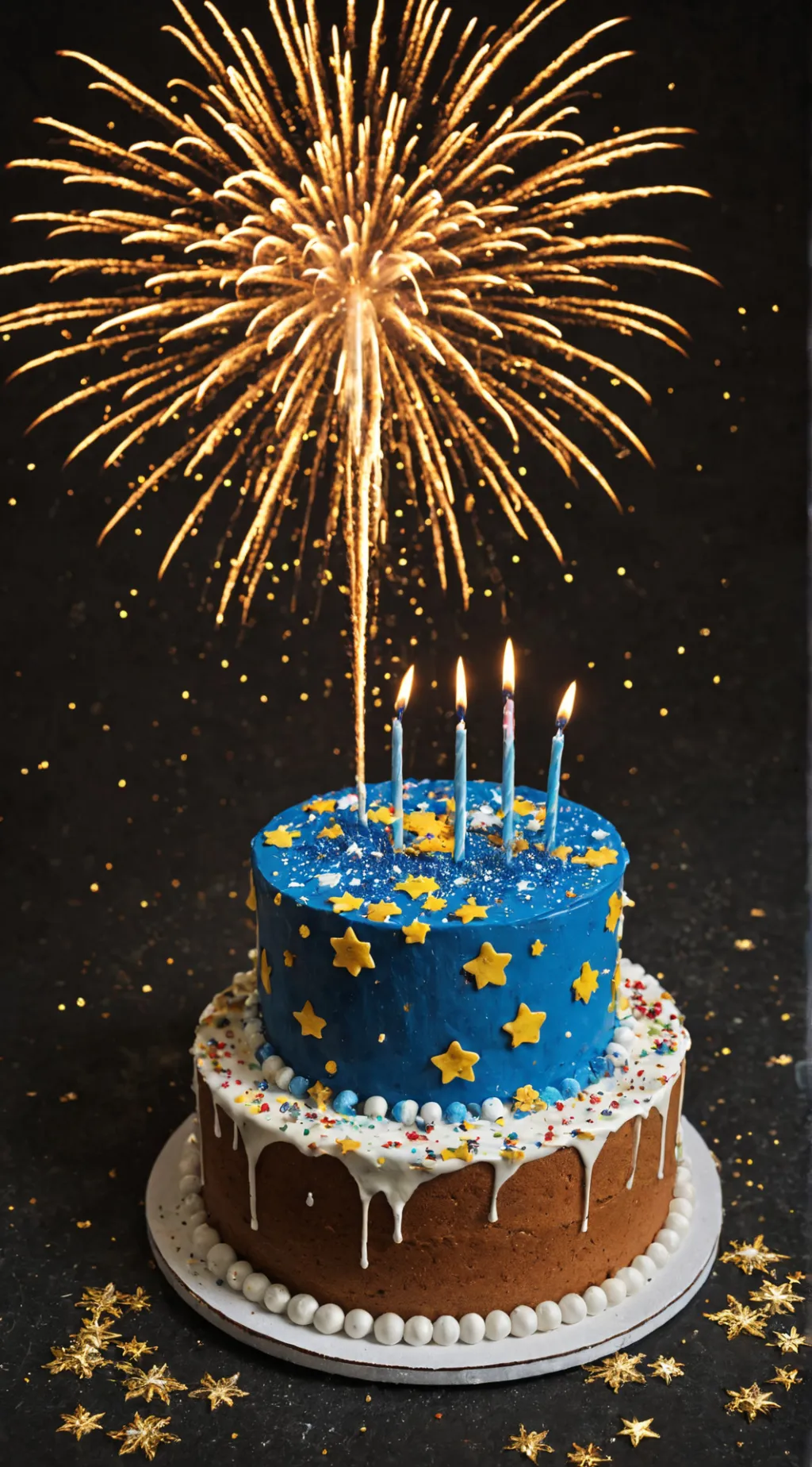 ai character: HAPPY B-DAY JAN!  background