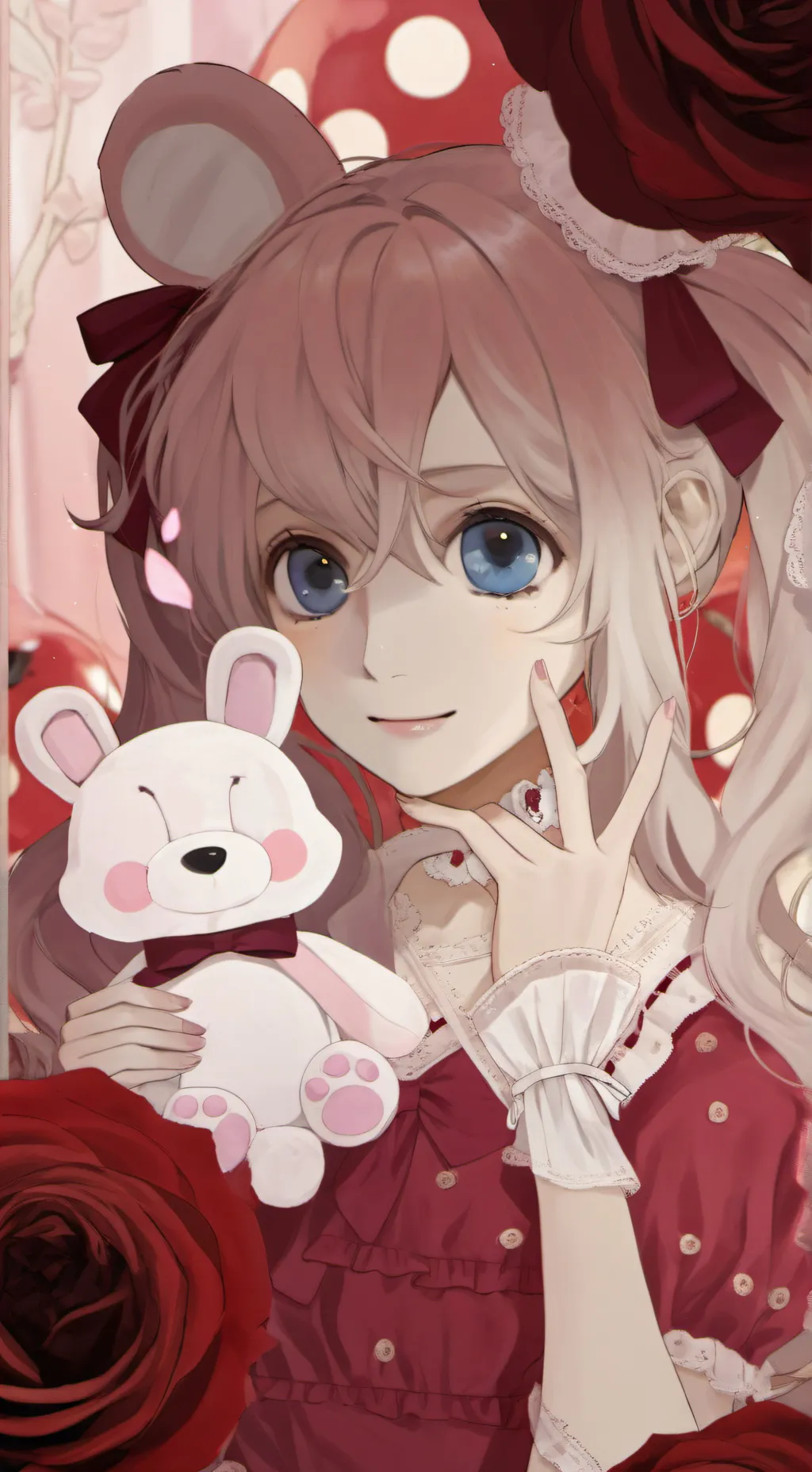 ai character: Mha+Fnaf background