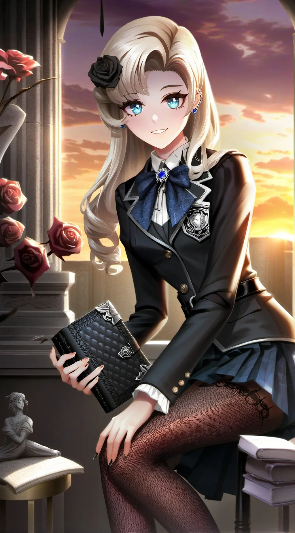 ai character: Victoria background