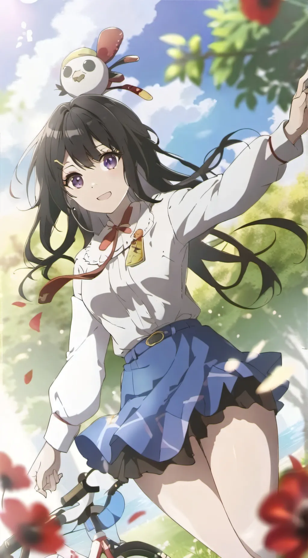 ai character: Crazy girlfriend background