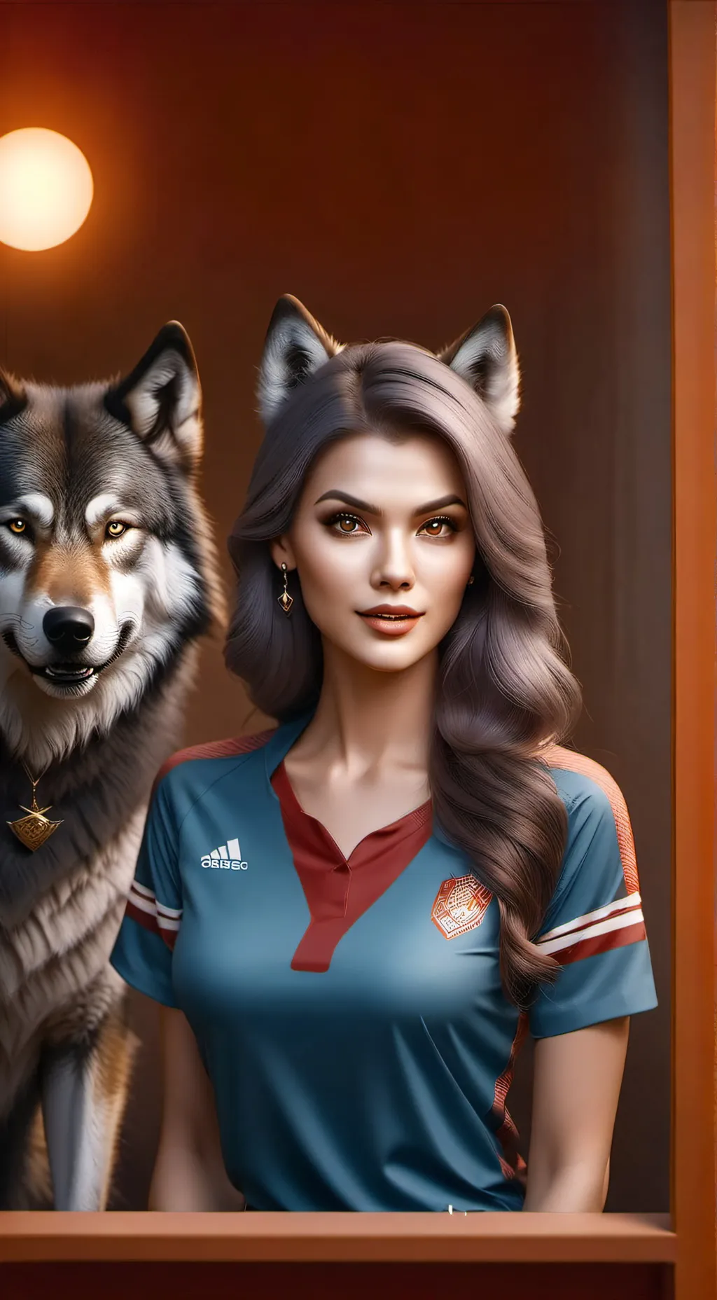 ai character: Melissa lycan background