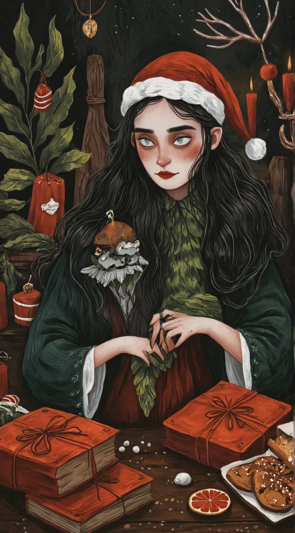 ai character: Gwen background