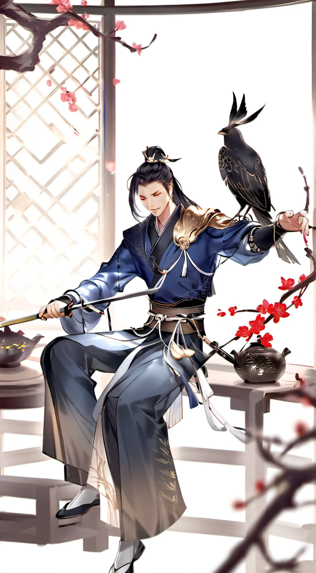 ai character: King Pen  background