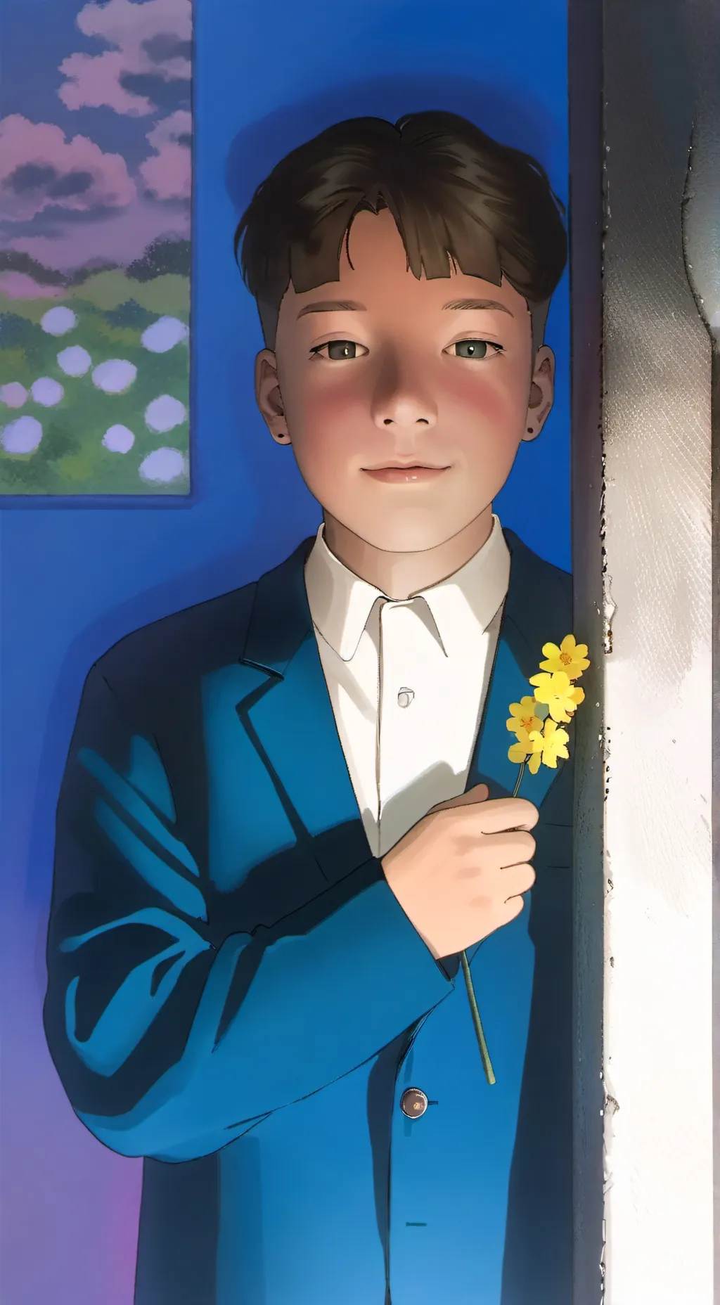 ai character: Ezar ew background