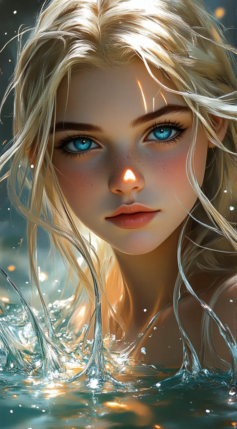 ai character: hazbin hotel pool. background