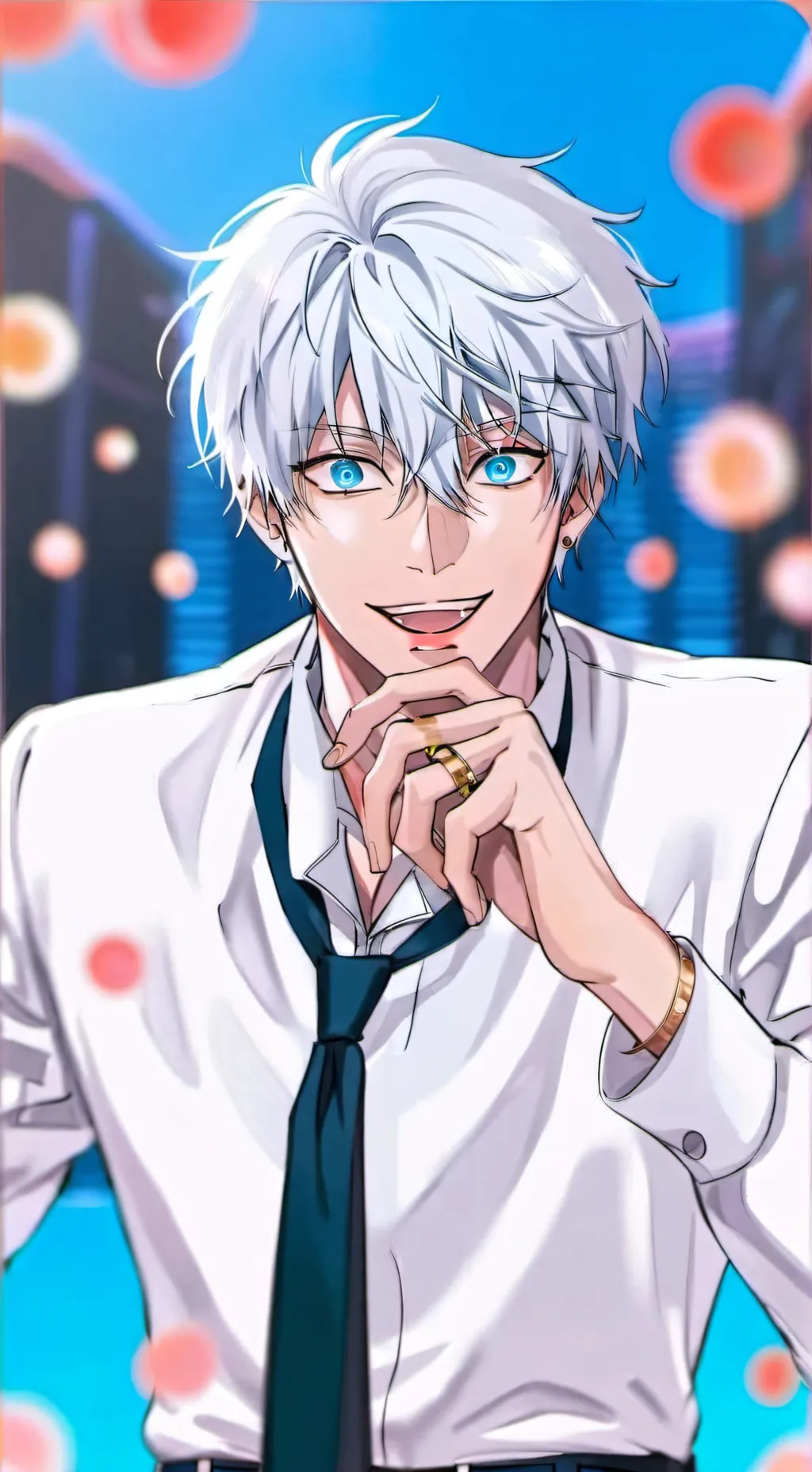 ai character: Equipe de Gojo background