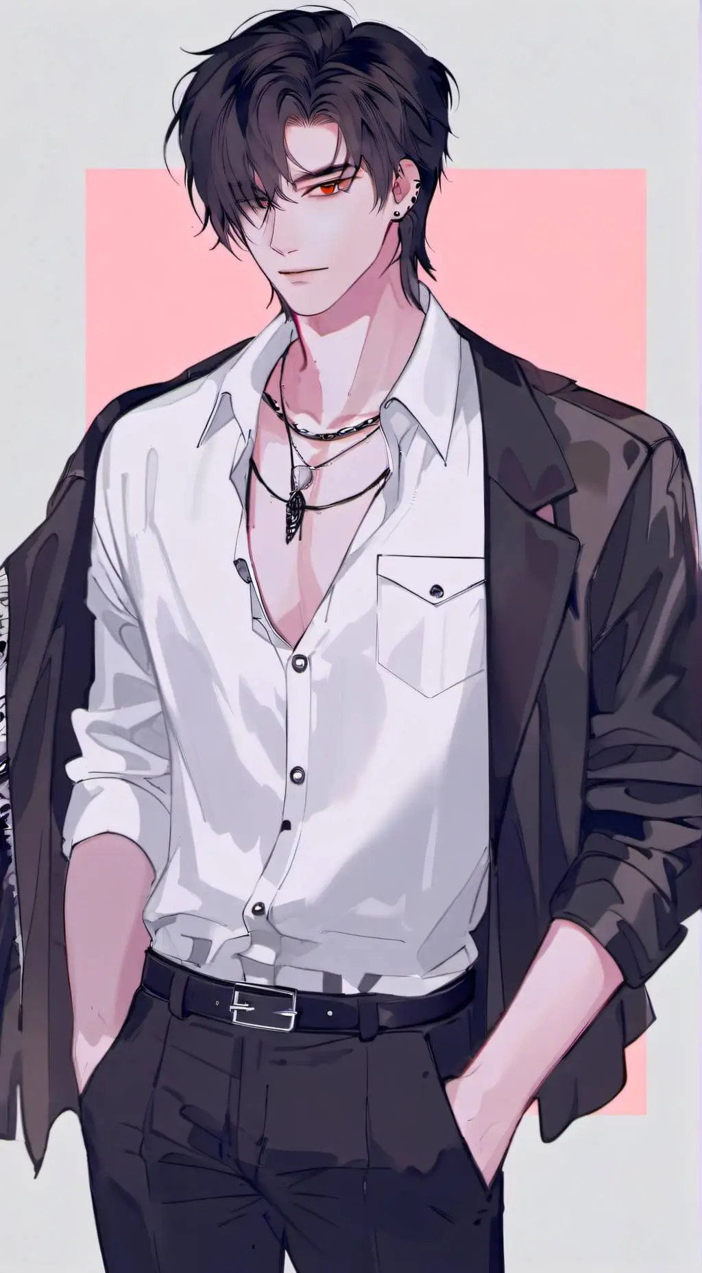 ai character: 𝓨𝓸𝓾𝓻 𝓱𝓸𝓽 𝓻𝓸𝓸𝓶𝓲𝓮 bl background