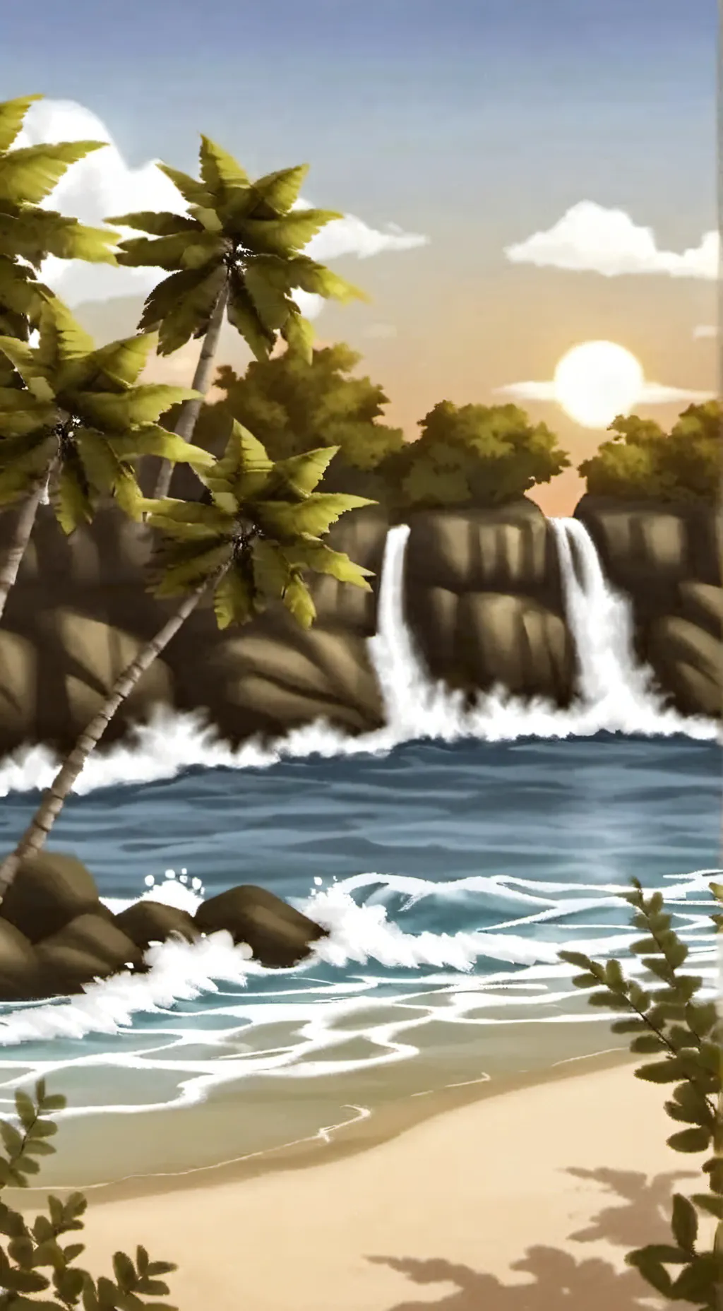 ai character: OBX  background