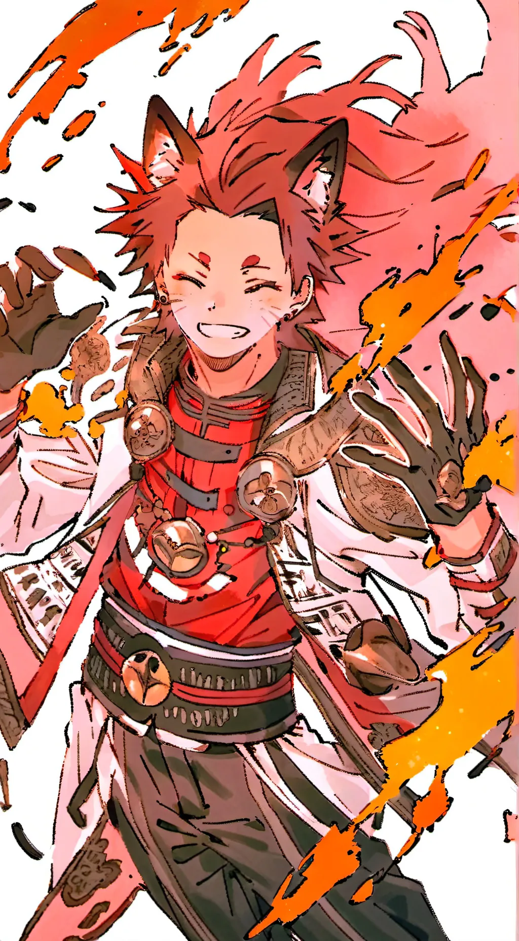 ai character: wolf kirshima  background