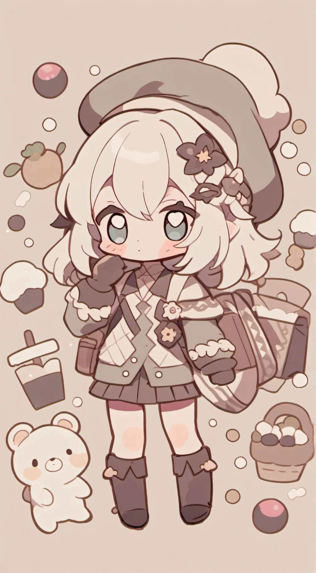 ai character: DIY Story background