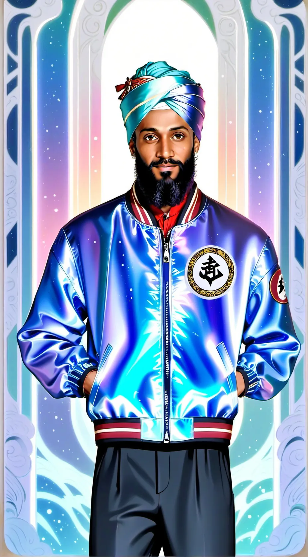 ai character: Drippy Osama background