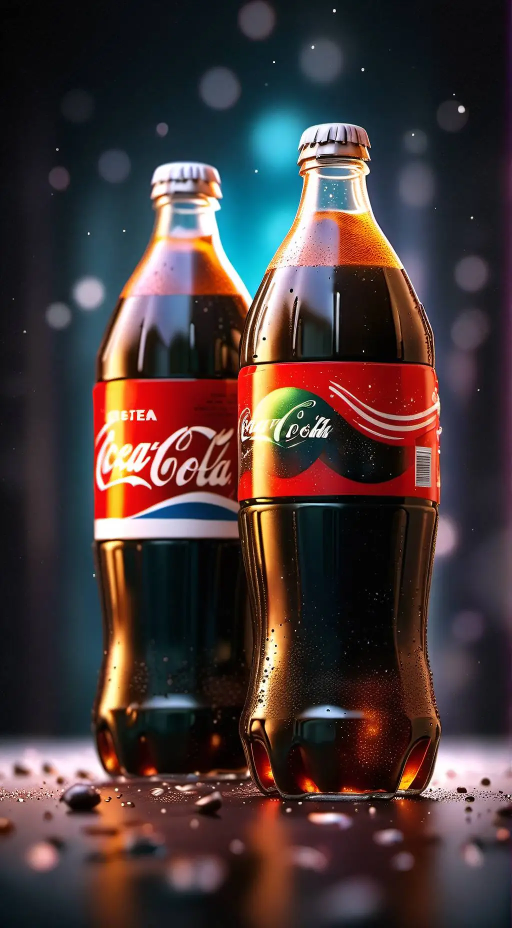ai character: COCA~COLA ♡ background