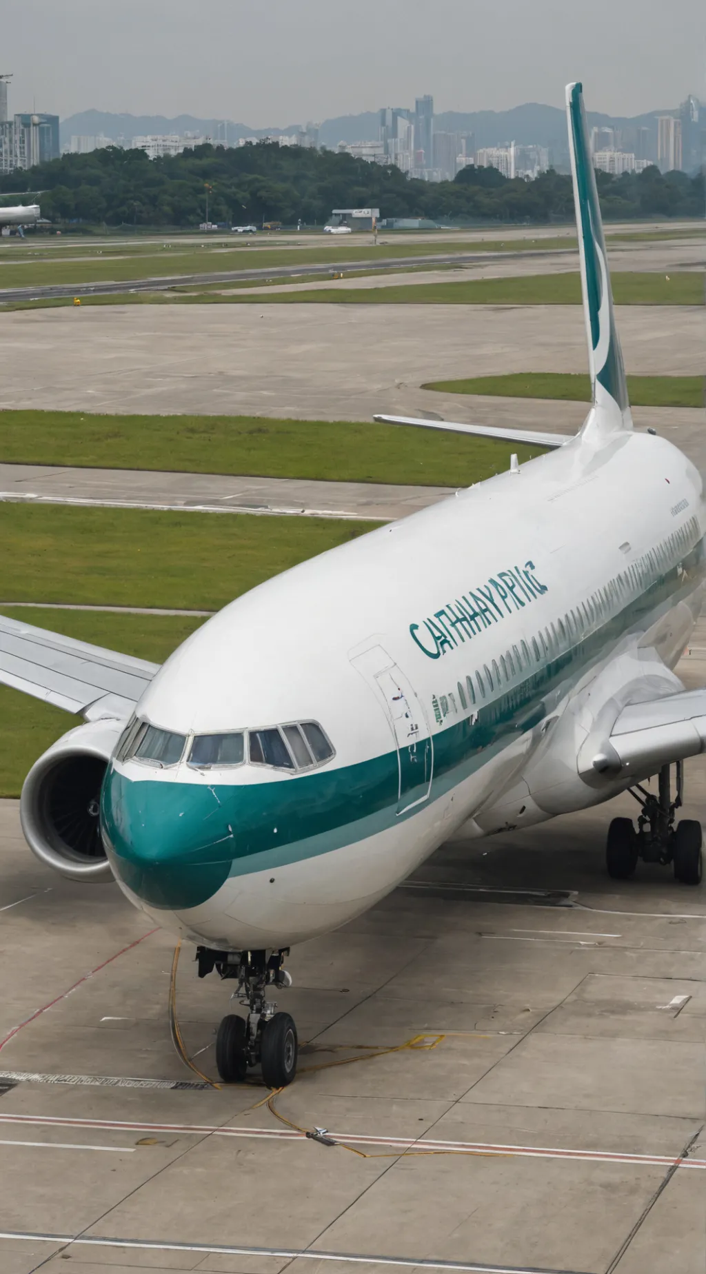 ai character: Cathay Pacific background