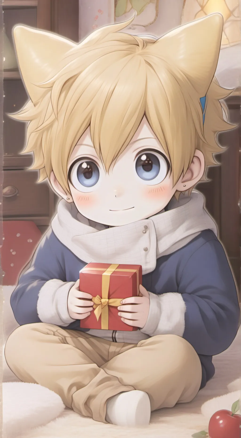 ai character: Dot-Fur Fairy background