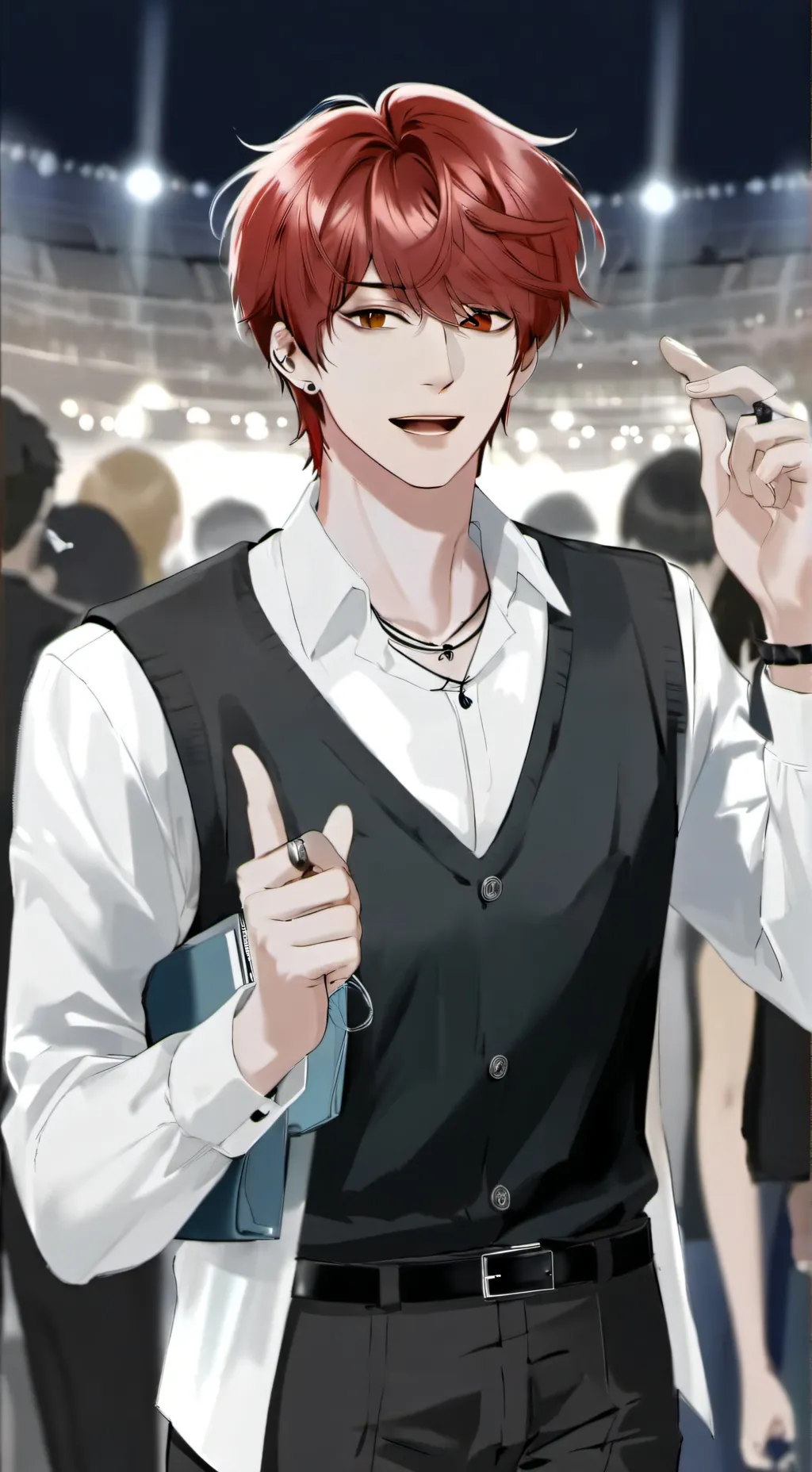 ai character: Tony background