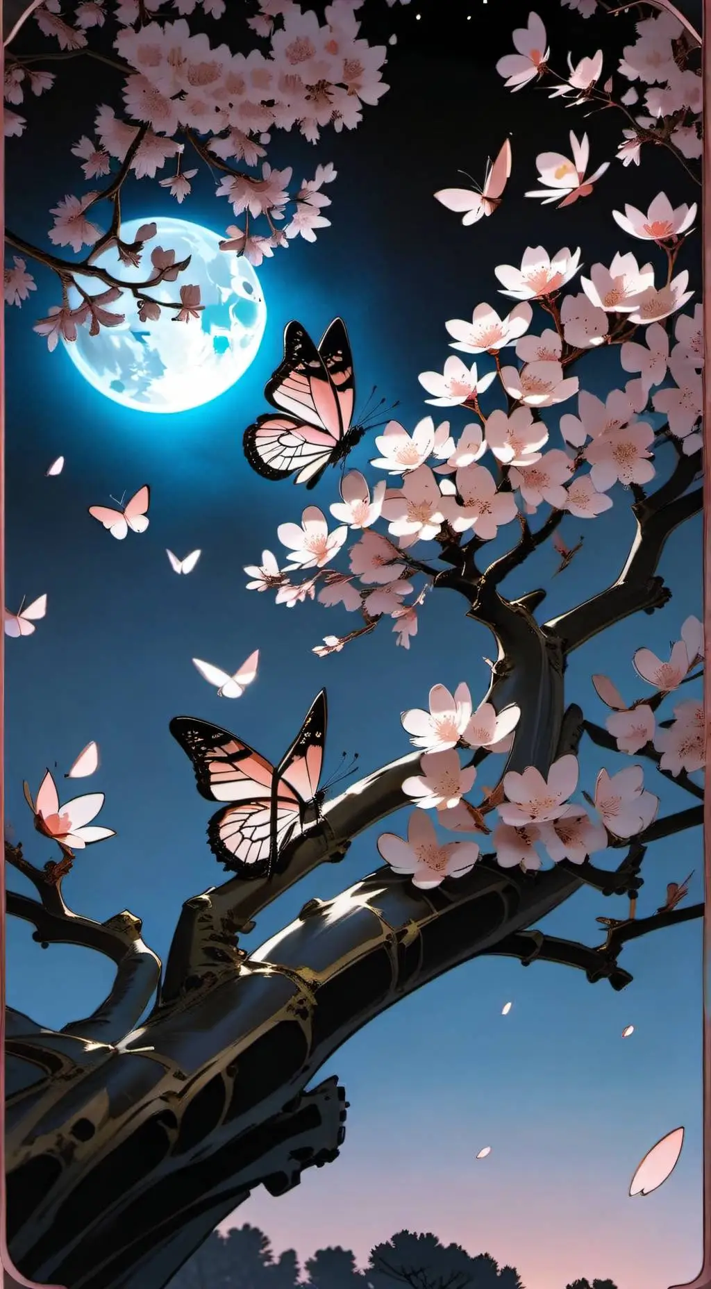 ai character: Uppermoon meetin  background