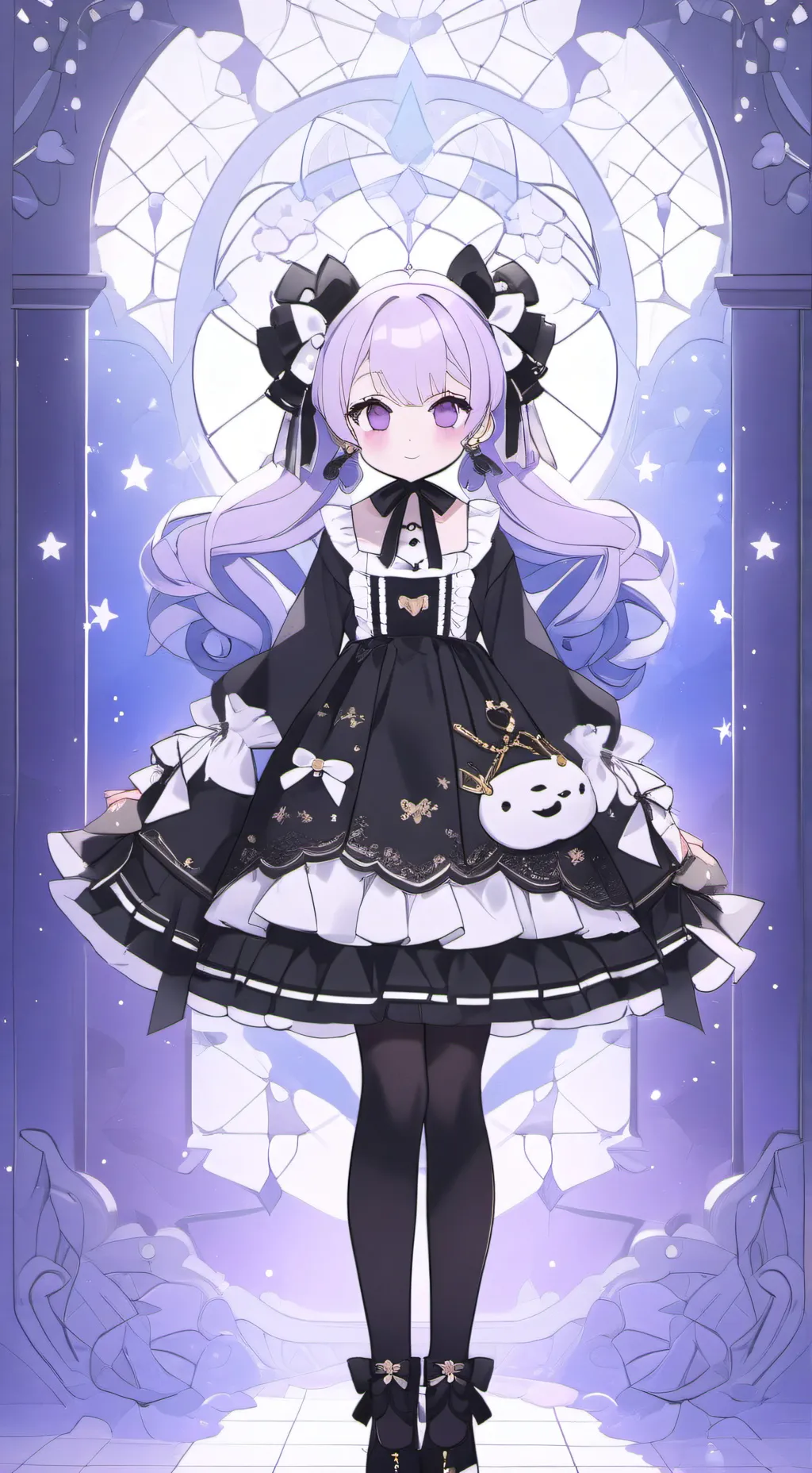 ai character: sprunki sleepover  background