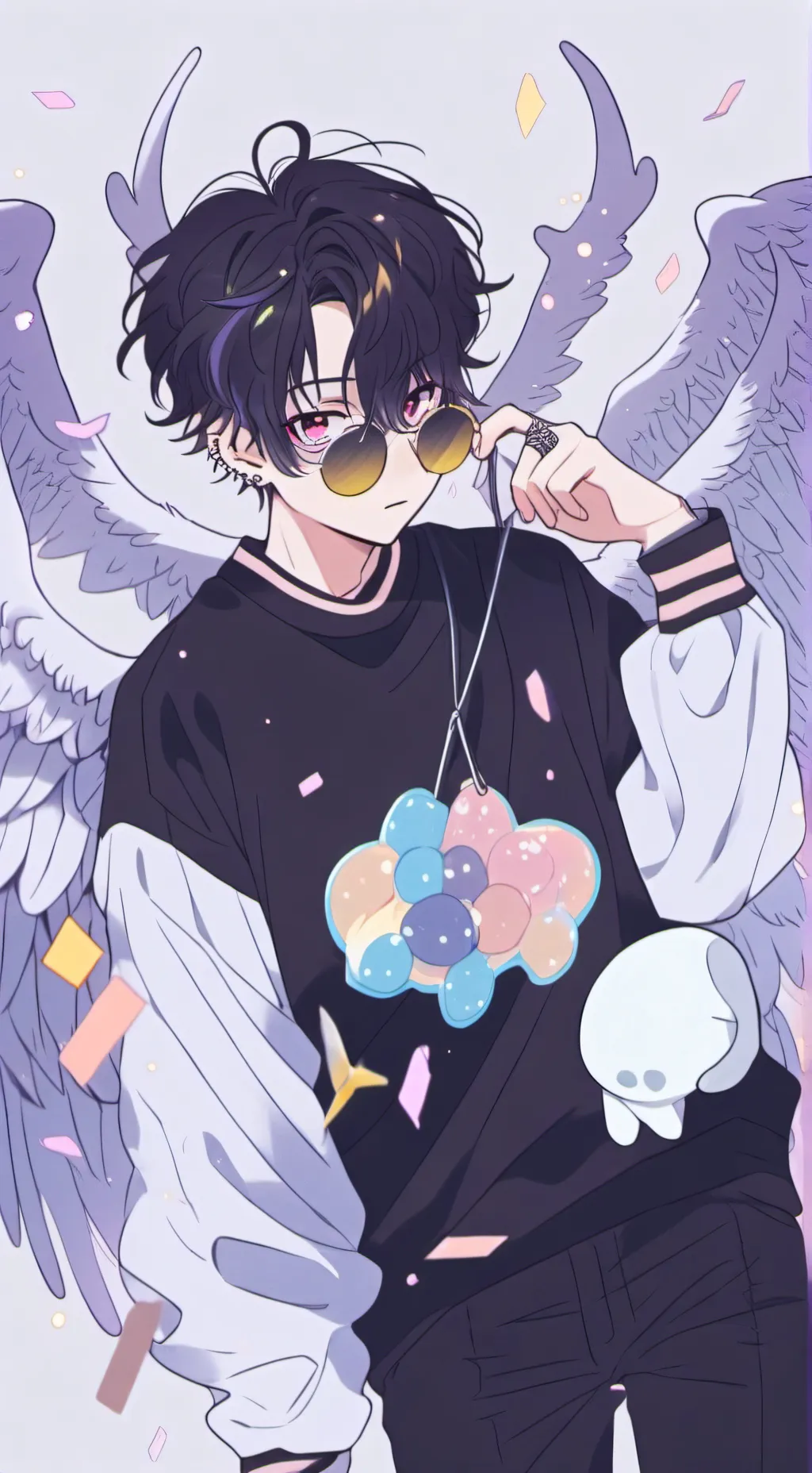 ai character: Edward <3 background