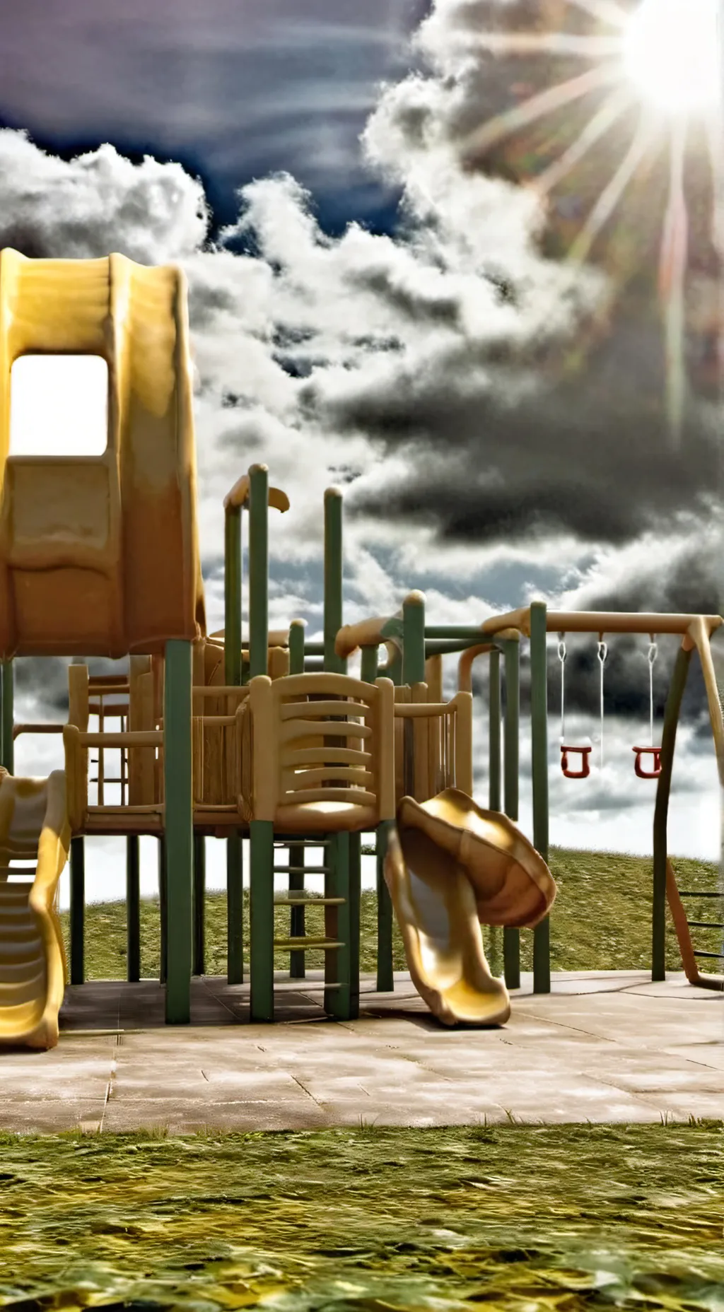 ai character: dream playground background