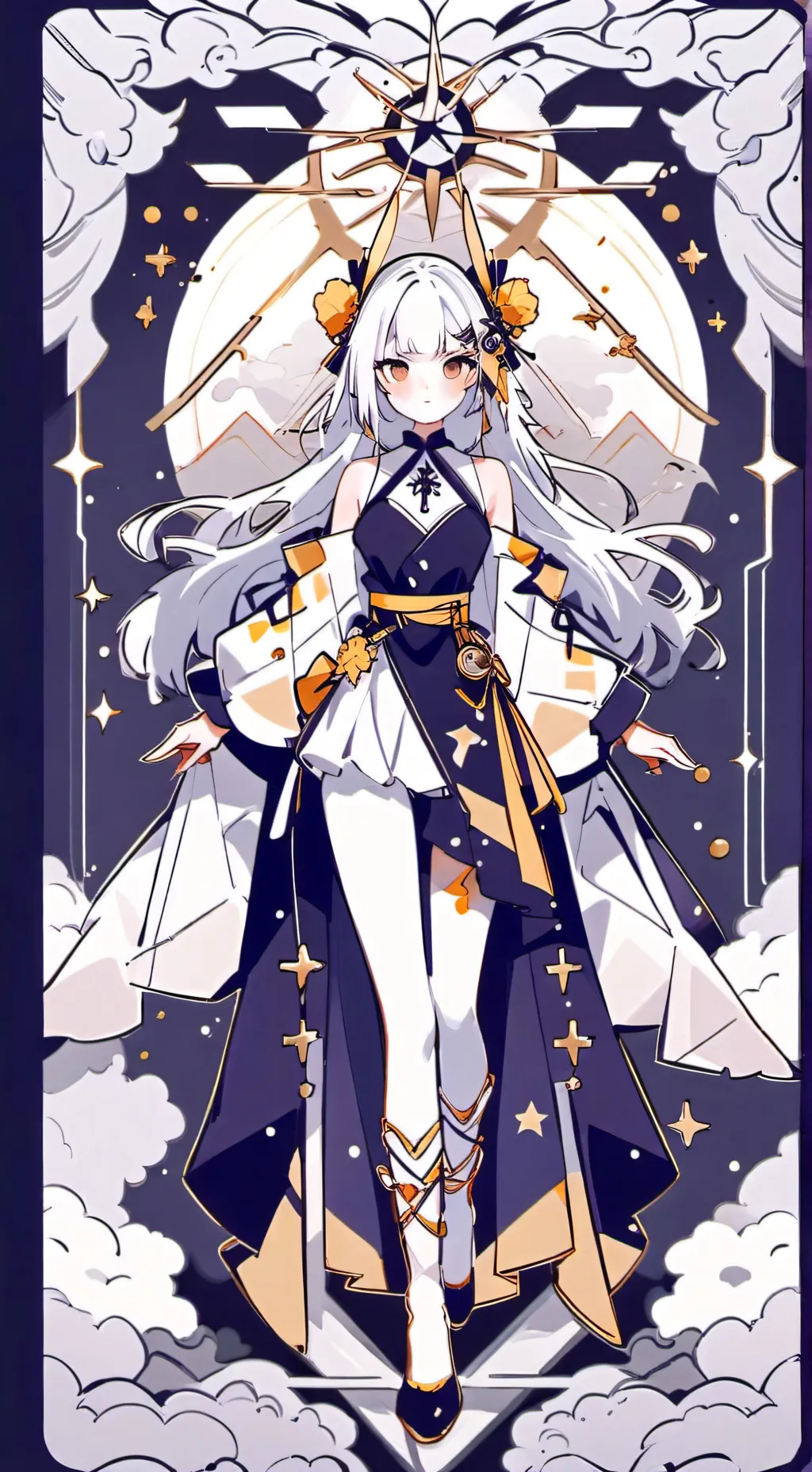 ai character: demon slayer  background