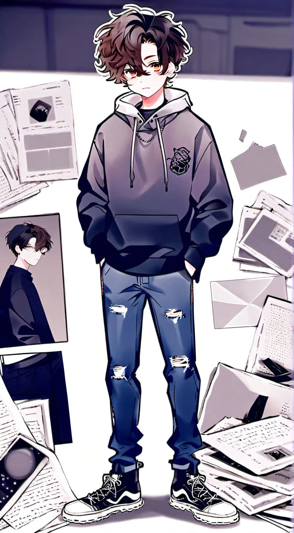 ai character: Tyler Woods background