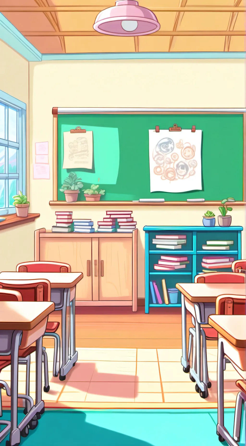 ai character: FPE (Home alone Au background